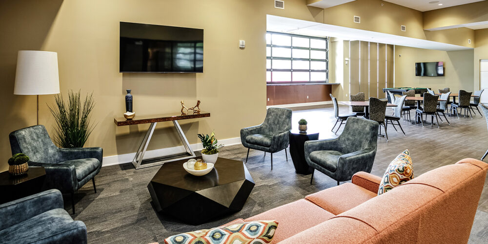Clubhouse at The Grant Apartments in Omaha, NE